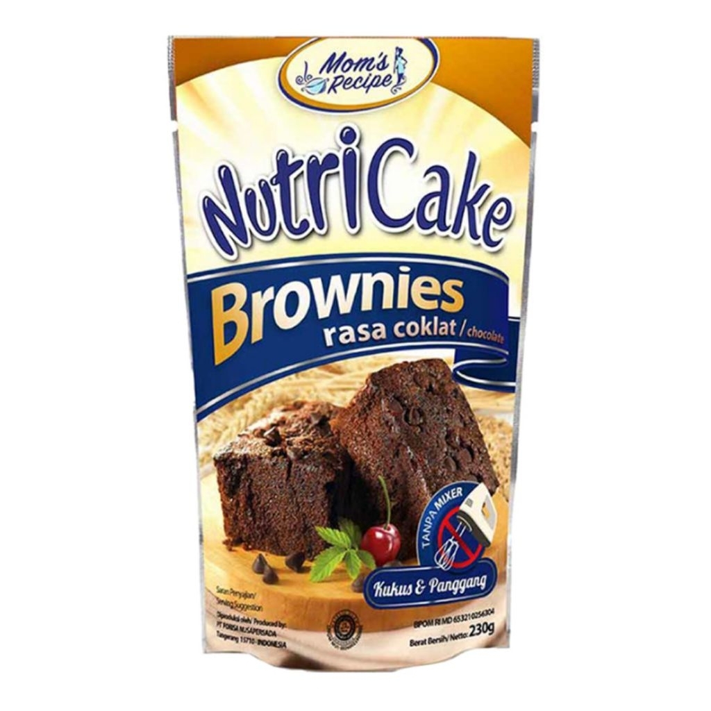 

NutriCake Brownies Cokelat 230g