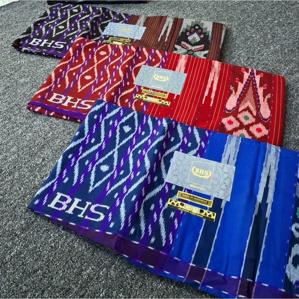 Sarung BHS ROYAL MJM Sutra Jahit tengah