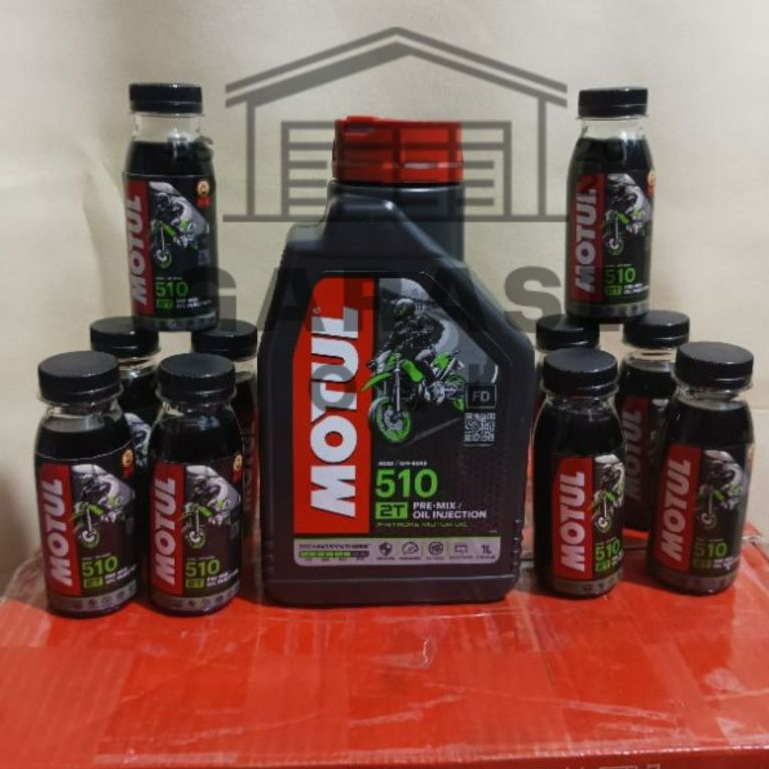 Motul 510 2T Original Repacking 100ml - Oli Samping Motul 510