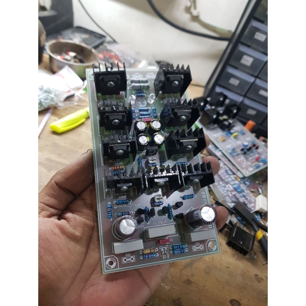 kit driver balap UVJ B3 custom.pcb fiber f4 tenaga badak.driver horegg