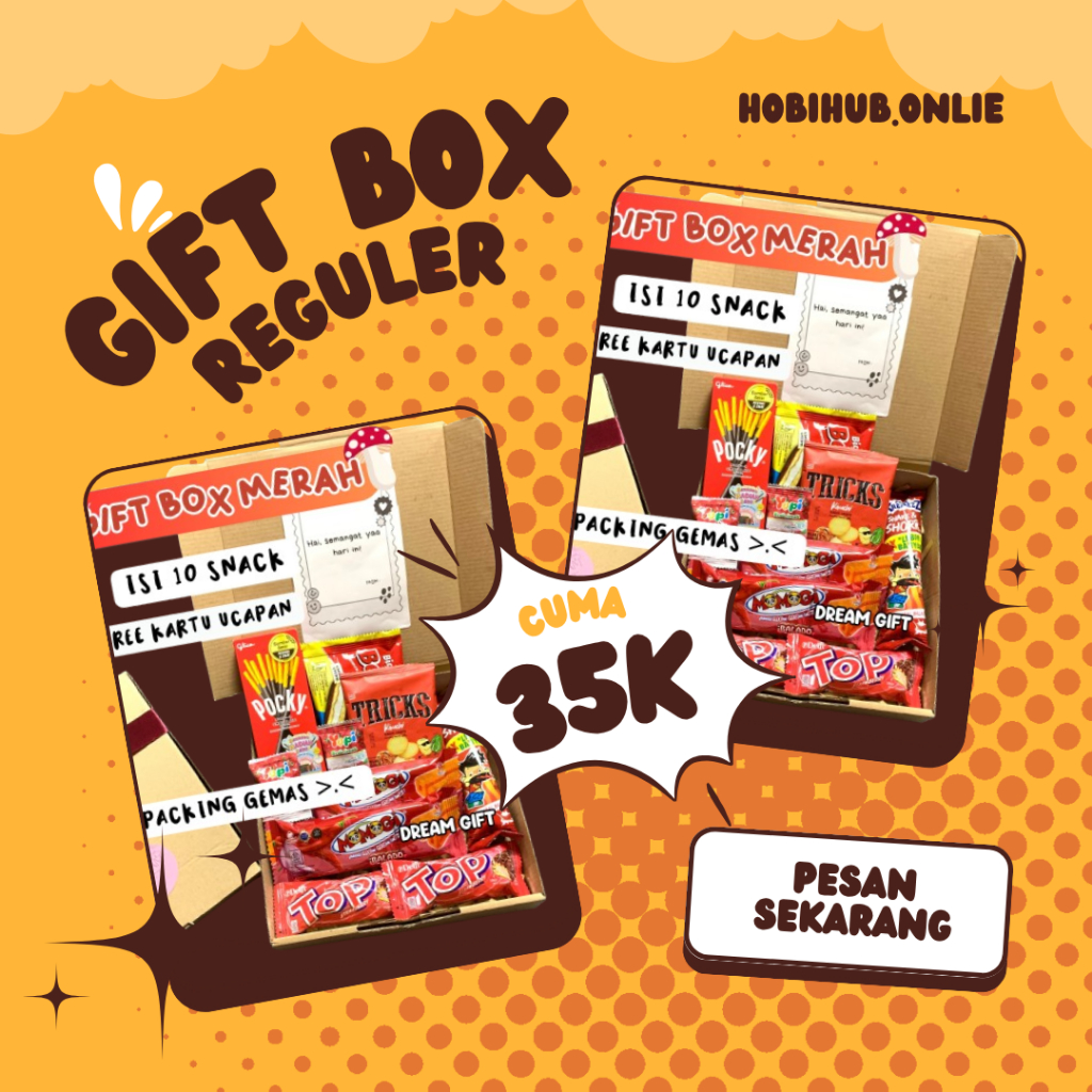 

GIFT BOX – Hadiah Spesial untuk Orang Tersayang