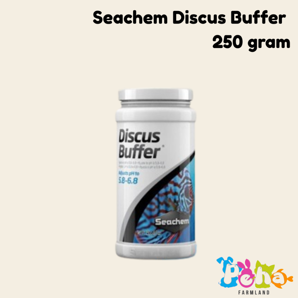 Seachem Discus Buffer 250 gram Penyeimbang PH & GH Aquarium Diskus