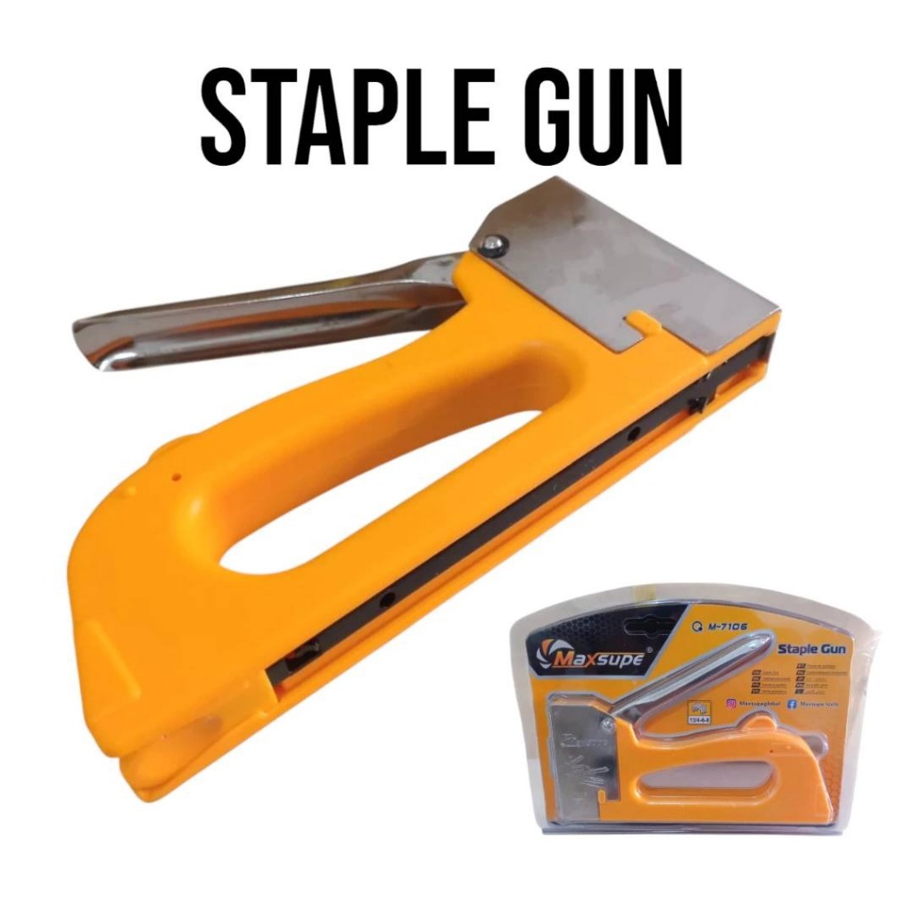

Maxsupe Staples Tembak Staples Gun Cekrekan Gun Tacker Staples Gun Serbaguna