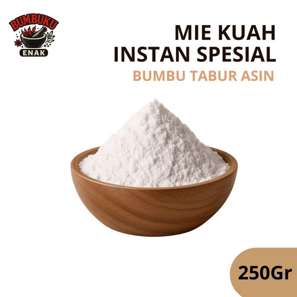 

Bumbu Tabur Rasa Mie Kuah Instan Spesial 250gr – Asin Gurih Khas & Bikin Nagih