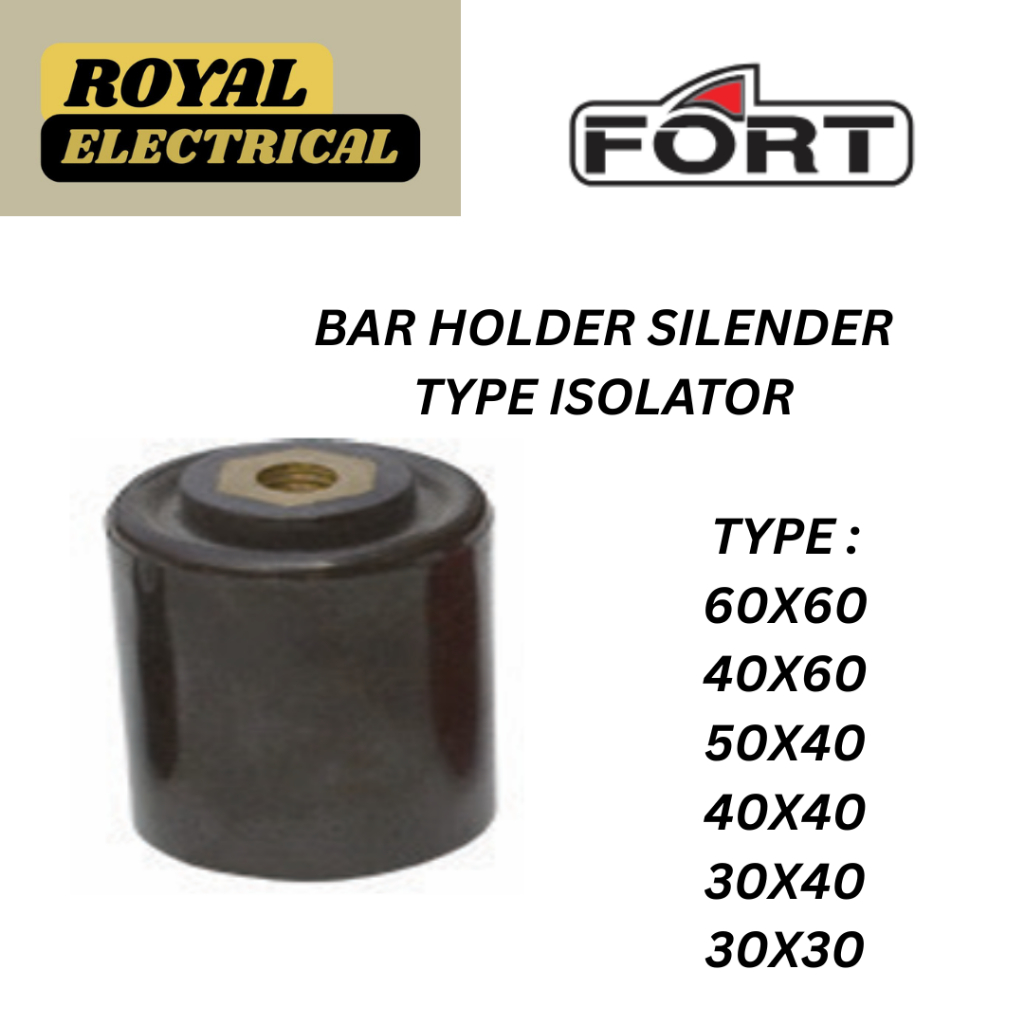 FORT BAR HOLDER SILENDER TYPE ISOLATOR - TYPE 60X60 / 40X60 / 50X40 / 40X40 / 30X40 / 30X30