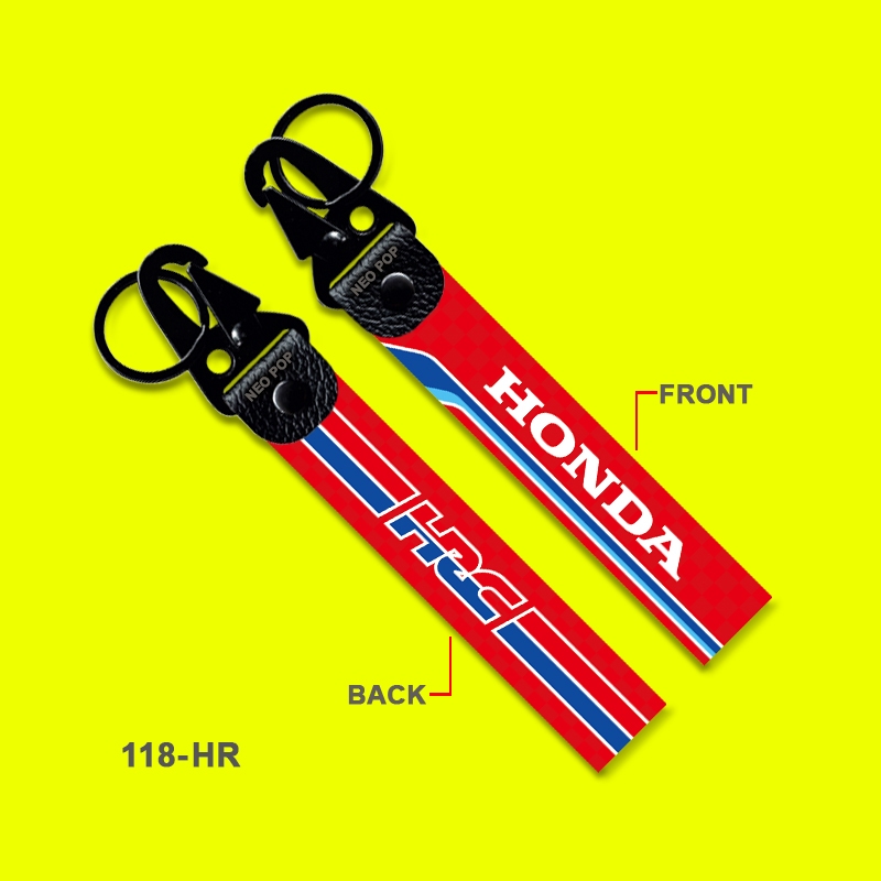 GANTUNGAN KUNCI PREMIUM NEW LOGO HONDA RACING HRC KEYCHAIN MOTOR KEREN AKSESORIS RIDERS MOTOGP KEY C