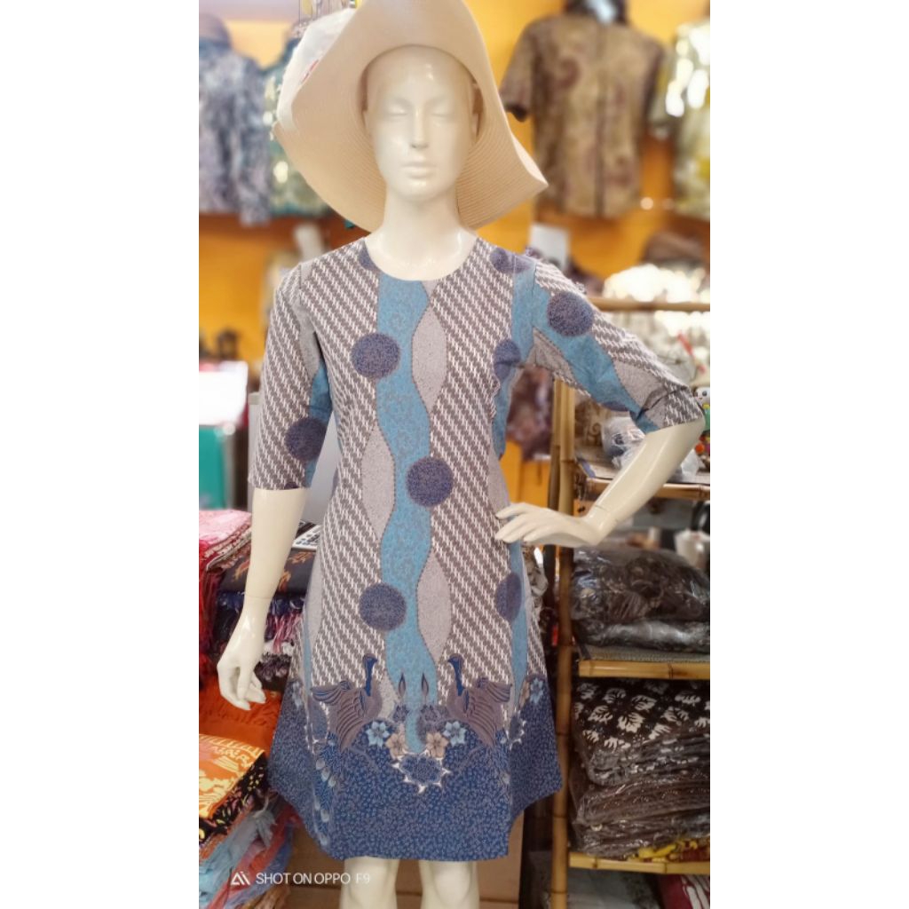 Bakul batik, Dres batik lengan 3/4