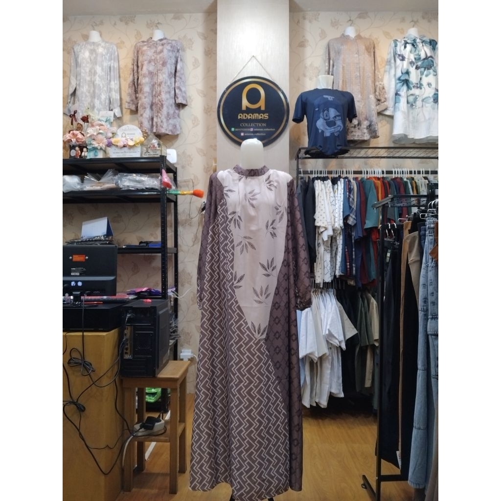 Gamis motif jumbo 5L