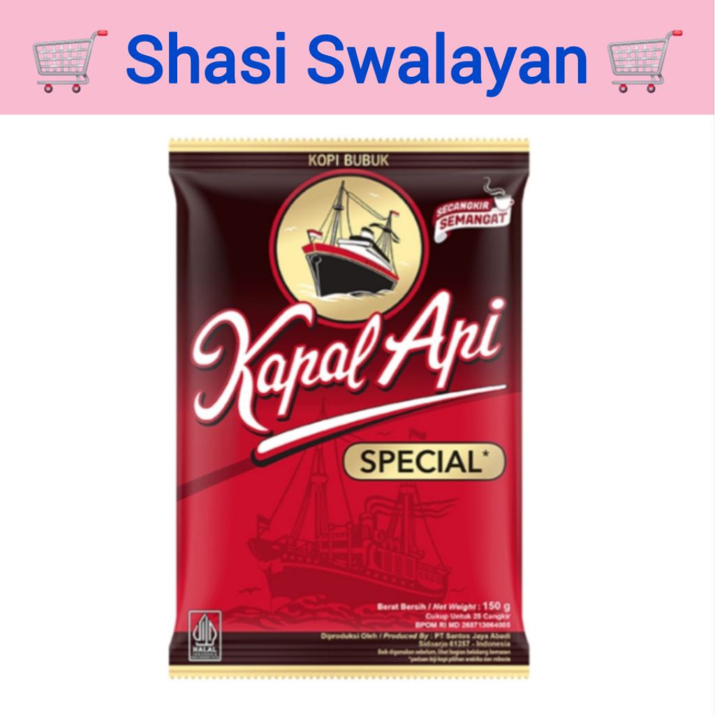 

KAPAL API Kopi Bubuk Spesial 60gr/ 90gr/ 150gr