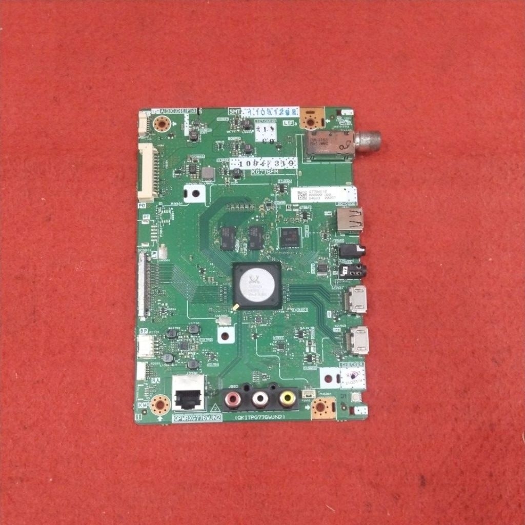 mb tv led SHARP 4T-C50AH1X mainboard motherboard modul mesin tv led