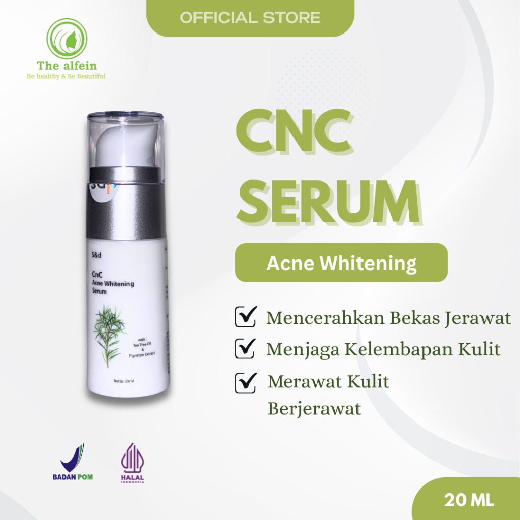 Acne Whitening CnC Serum - Qunci Rich by The Alfein Clinic | Serum Bekas Jerawat