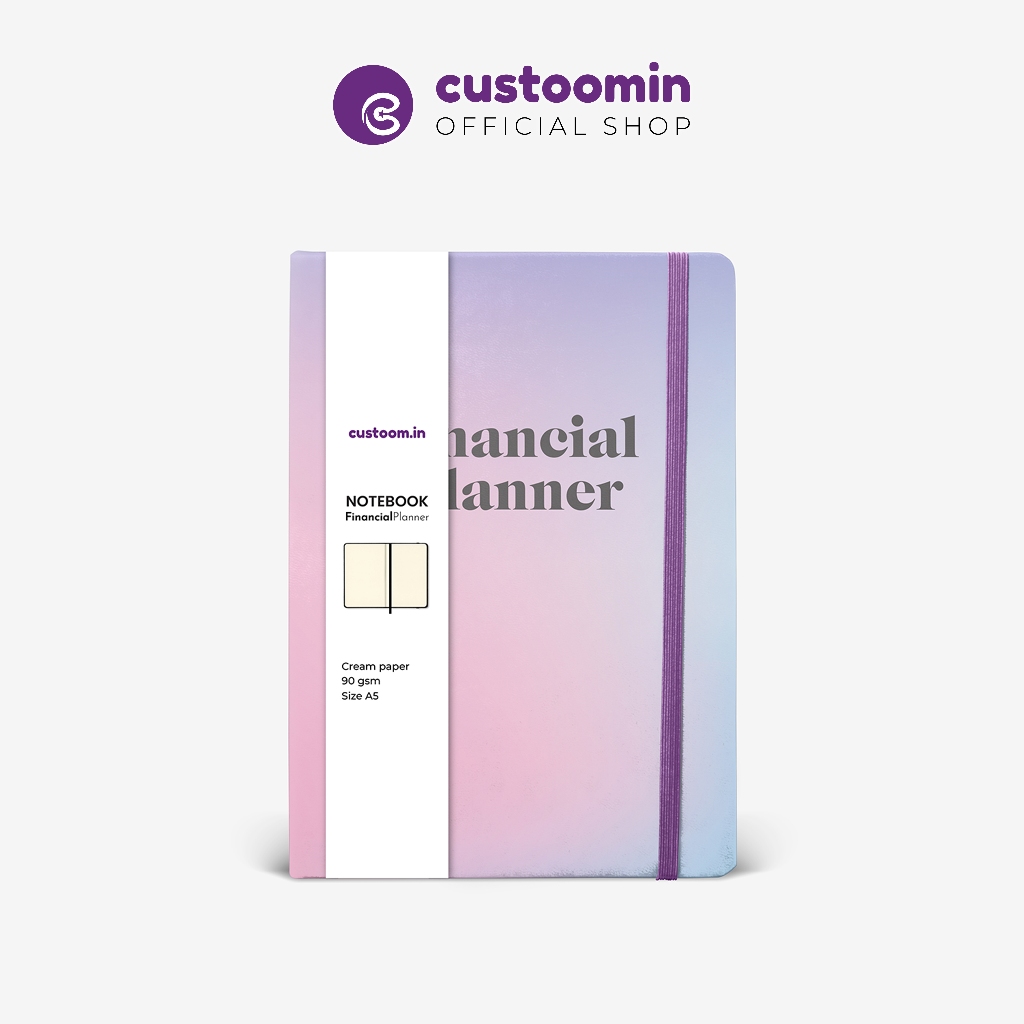 

Financial Planner - Financial Journal - Notebook Budget Planner- Buku Pengatur Keuangan - Custoom.in