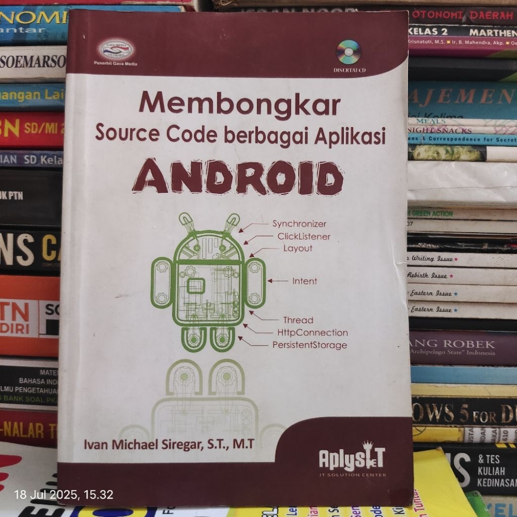 BUKU MEMBONGKAR SOURCE CODE BERBAGAI APLIKASI ANDROID ORIGINAL