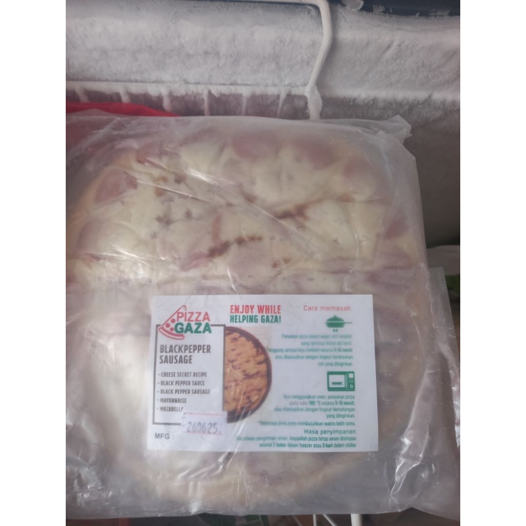 

Pizza Blackpepper Sausage