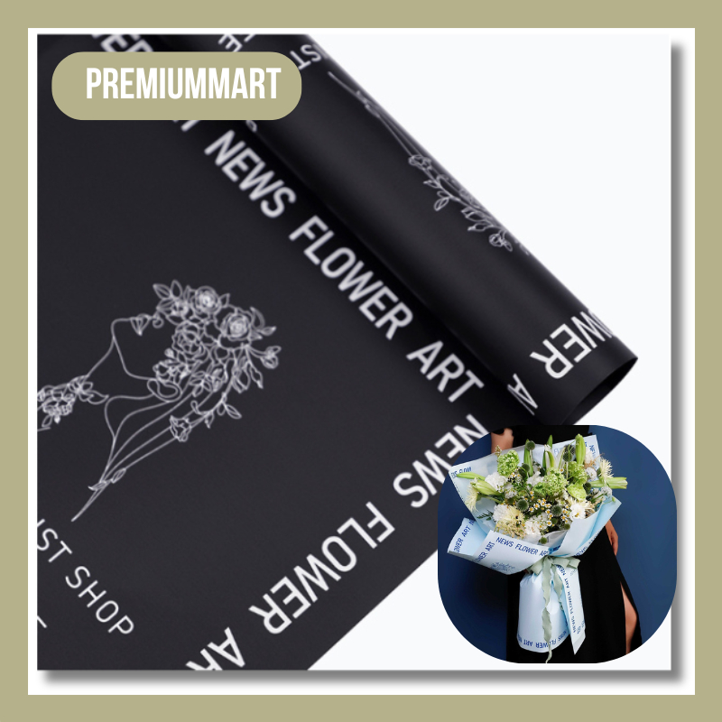 

Kertas Buket Bunga Cellophane Flower Wrapping Paper /Kertas Kado Waterproof Florist KB112