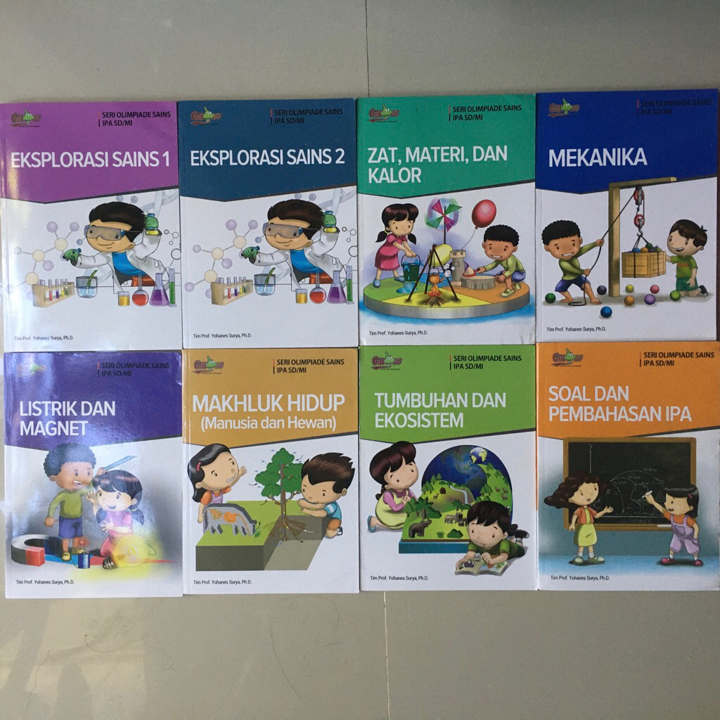 Seri Olimpiade IPA SD Prof. Yohanes Surya (New, Original)