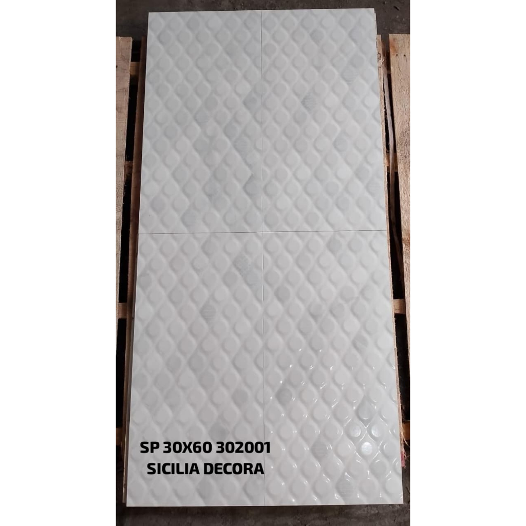 KERAMIK DINDING 30X60 SICILIA DECORA 302001 BY SUN POWER CERAMICS KW A KERAMIK DINDING 30X60 KERAMIK