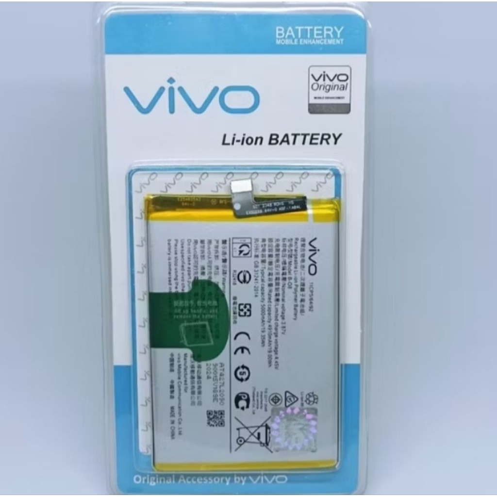 BATERAI BATRE BATTERY VIVO Y31 KODE B-08 ORIGINAL