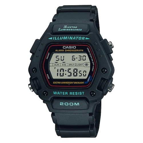 Jam Tangan Digital Pria Casio DW-290-1VSCB Ori