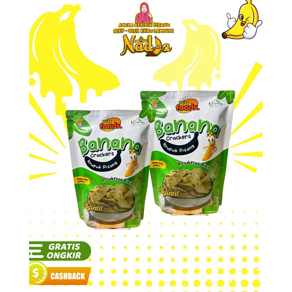 

Banana crackers | Keripik Nadia