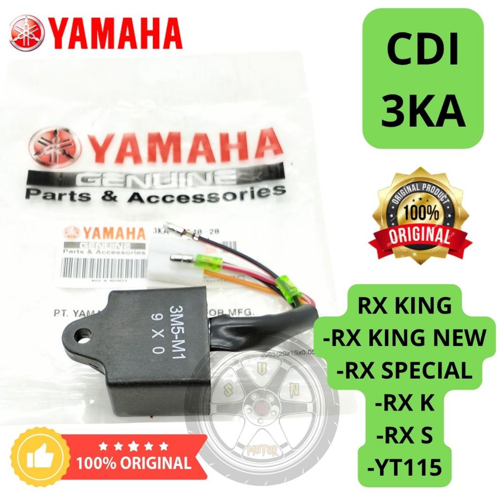 CDI 3KA ORI 1000% YAMAHA RX KING , RX KING NEW , RX SPECIAL , RX K , RX S , YT115 ASLI ORIGINAL PRES