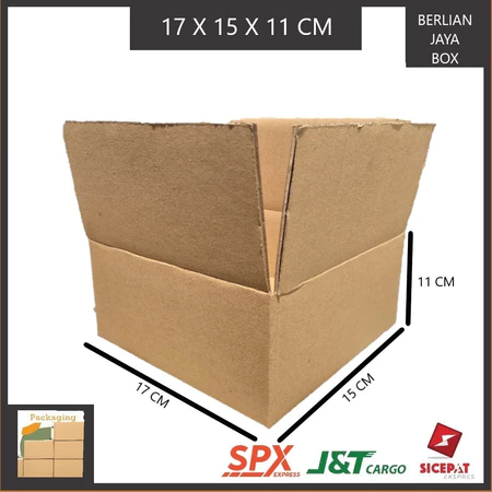 

KARDUS PACKING SINGGLE WALL UKURAN P17xL15xT11