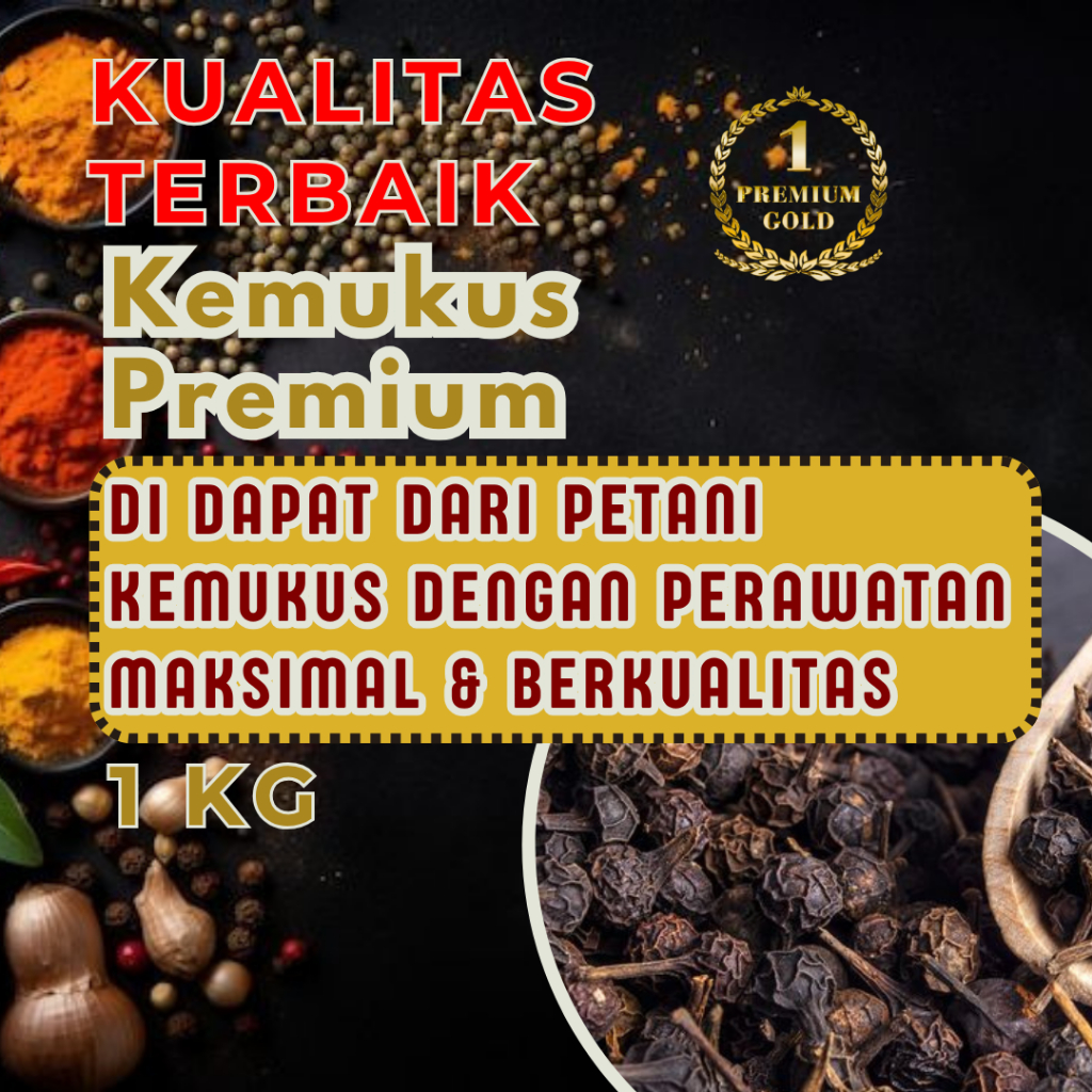 

Kemukus Kering Premium 500Gram 1Kg