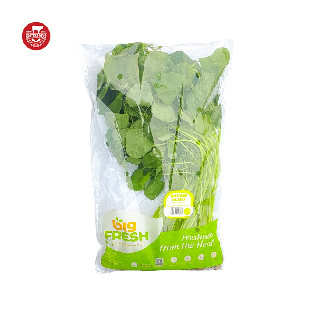 

Big Fresh Bayam Hijau Fresh 250gr - Brothermeatshop
