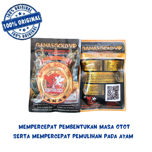 GANAS GOLD VIP - mempercepat pemulihan pada ayam laga