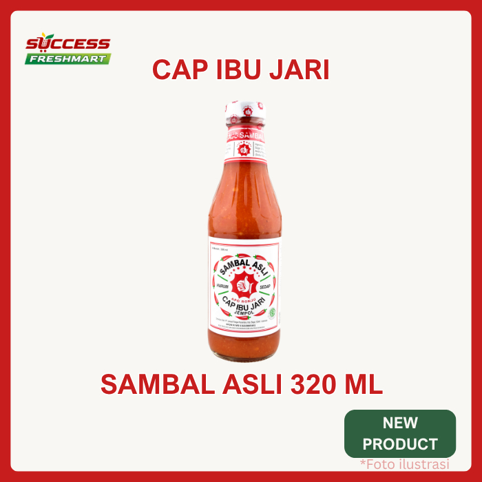 

sambal asli cap ibu jari jempol 320 ml