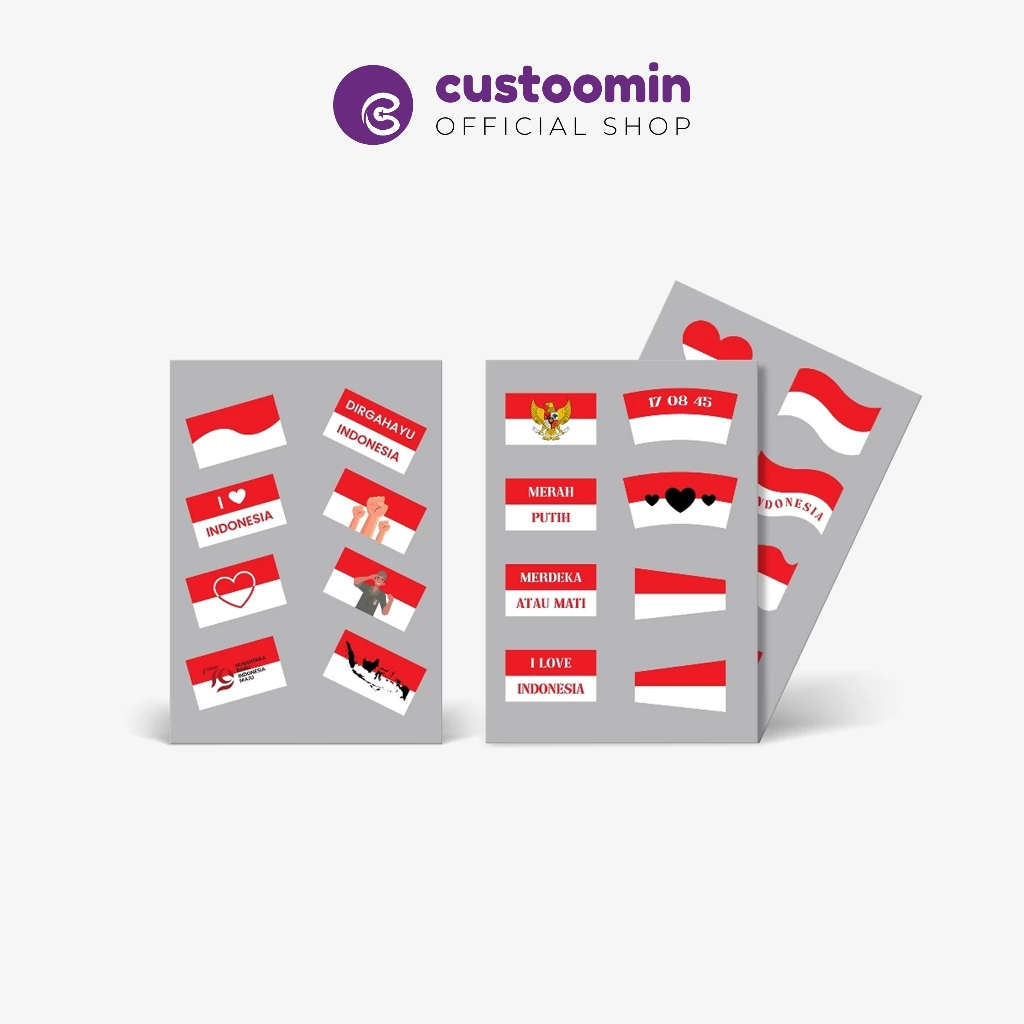 

Sticker Pipi Bendera Kemerdekaan - 17 Agustus - Sticker Tempel