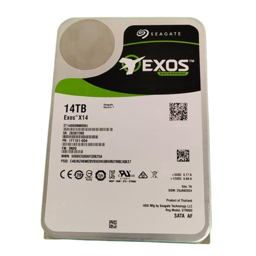 HDD/Hardisk internal 14TB Exos 3,5" Enterprise For server
