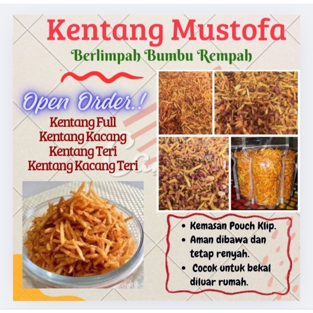 

Kentang Mustofa Renyah dan Berlimpah Bumbu Rempah