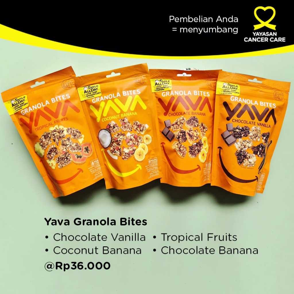 

YAVA Granola Bites Cemilan Sehat Granola 125 gr