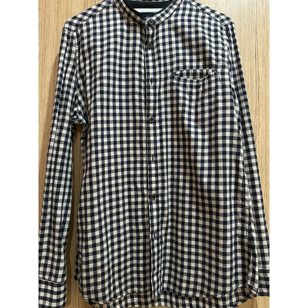 Preloved Kemeja Kotak-Kotak Manzone