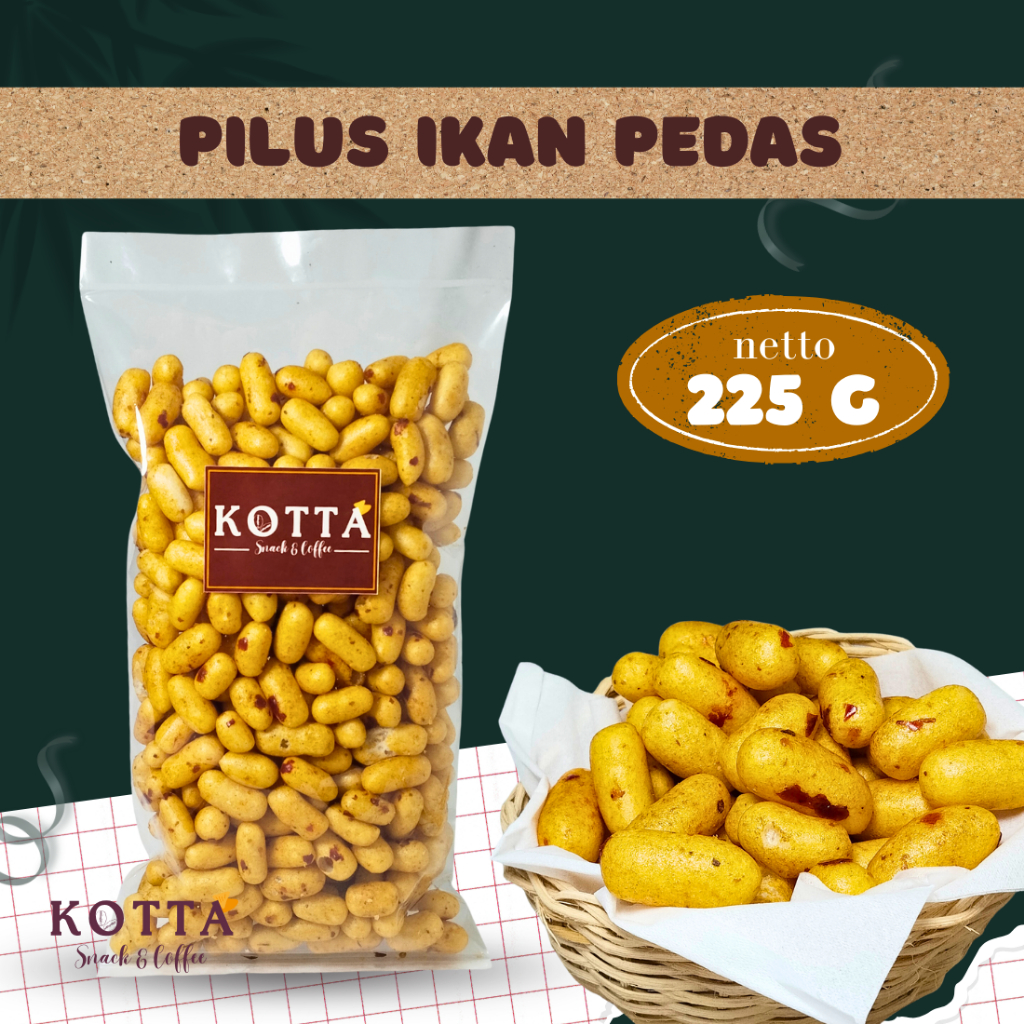 

Pilus Ikan Pedas 225 gram