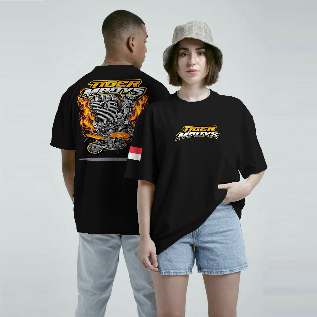 Kaos Motor Tiger Boys Herex Revolution // Kaos Tiger // Baju Tiger