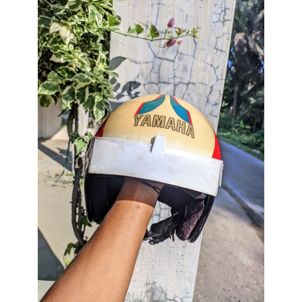 helm yamaha jadul original