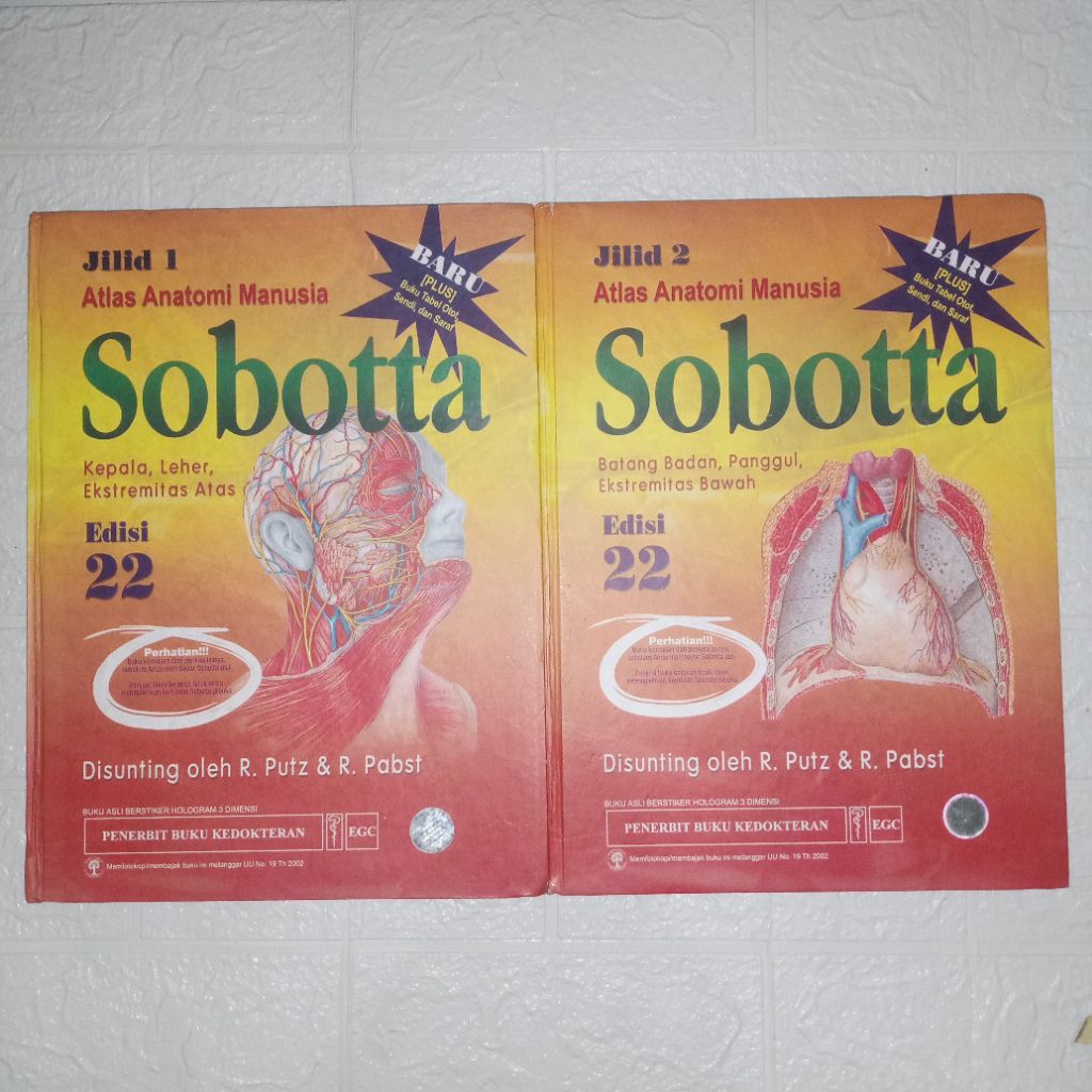 Sobotta Atlas Anatomi Manusia Edisi 22 Jilid 1 & 2