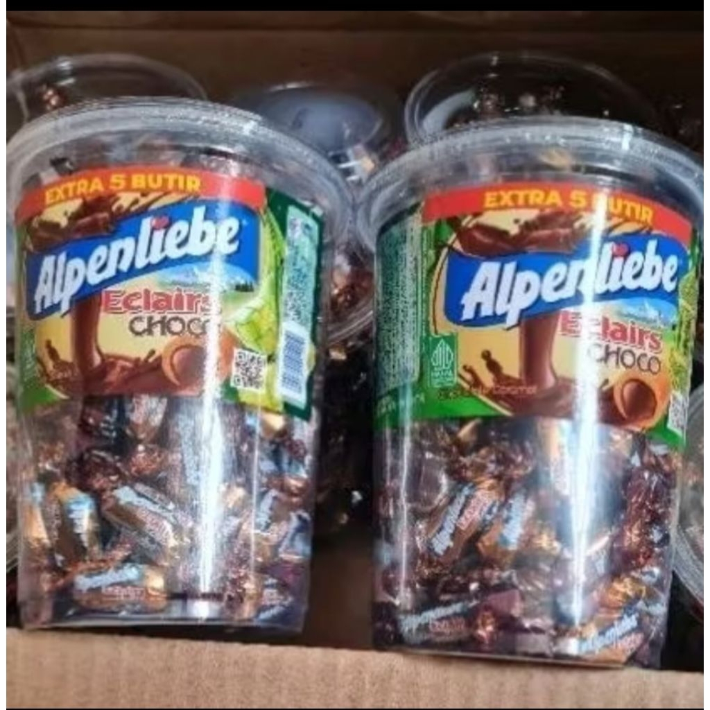 

Permen Alpenliebe Eclairs Satu toples isi 100 pcs