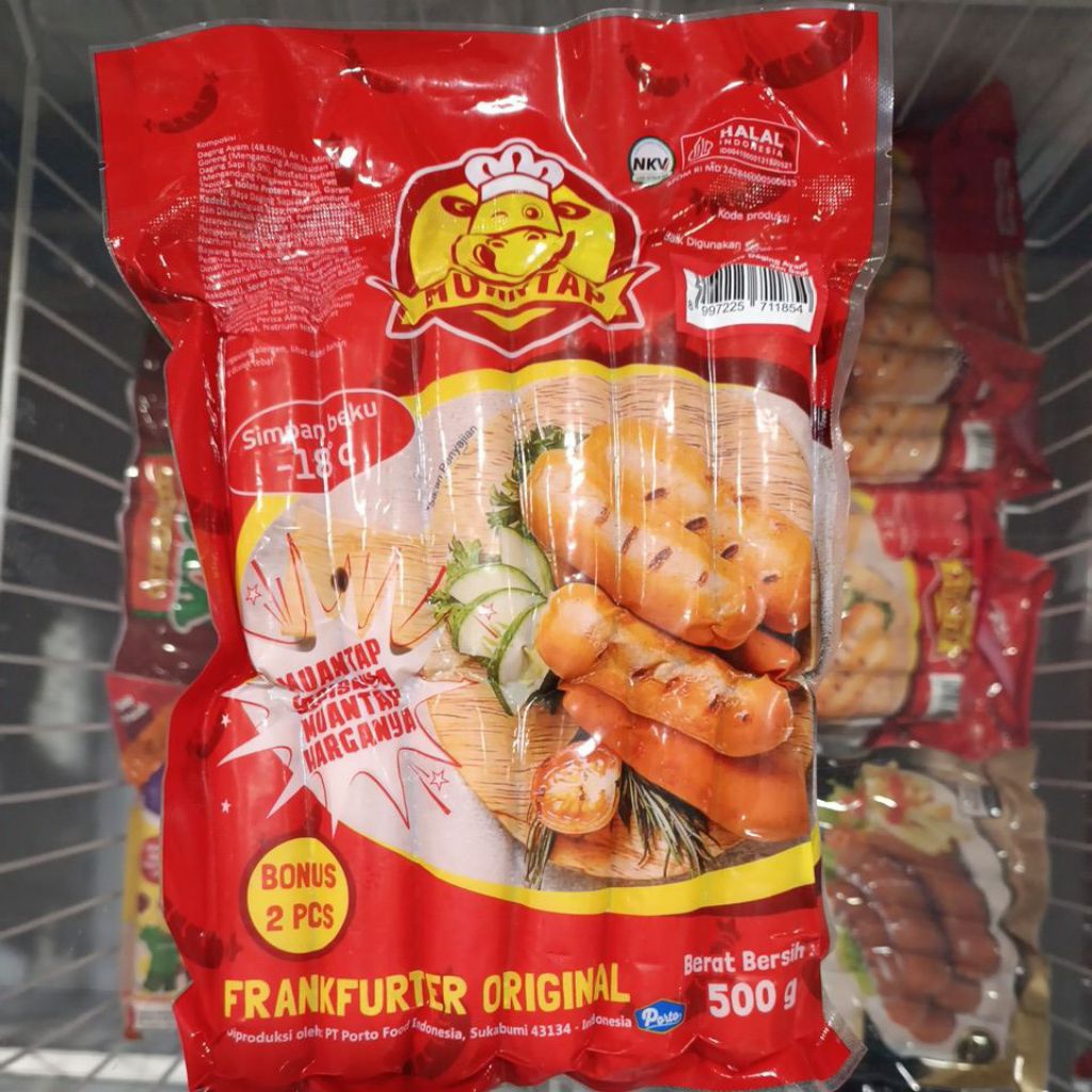

Muantap Frankfuter Sausage 500G