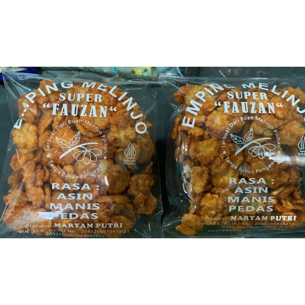 

Emping Melinjo Gula Asam