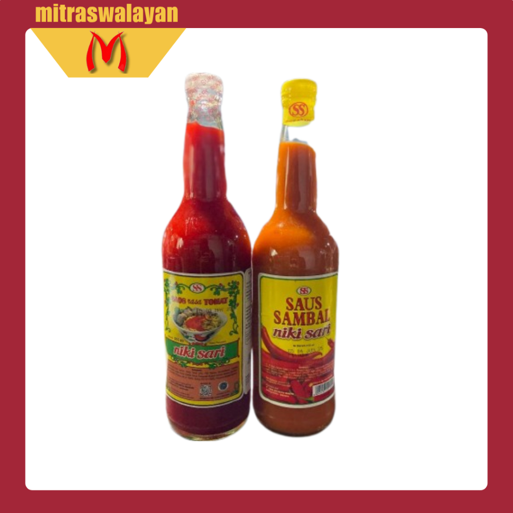 

NIKI Saus Sambal Kemasan Botol 610 ml
