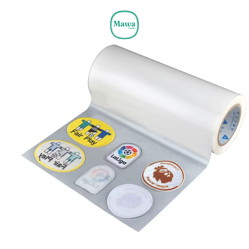 HOT MELT ADHESIVE FILM / IRON PATCH LEM KAIN TEMPEL / UKURAN 1 PATCH