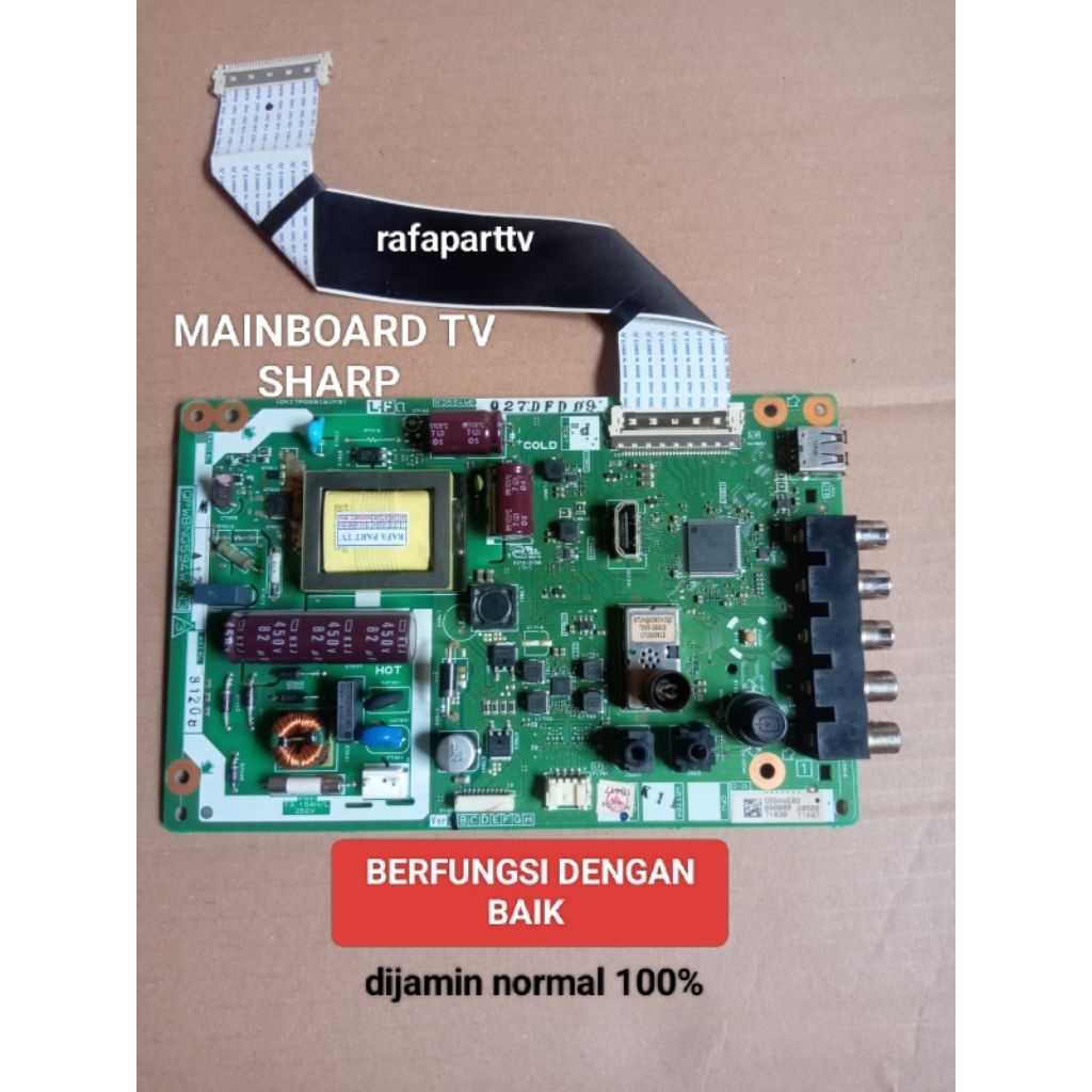 MB MAINBOARD TV SHARP LC-24LE175I/LC-24LE175i