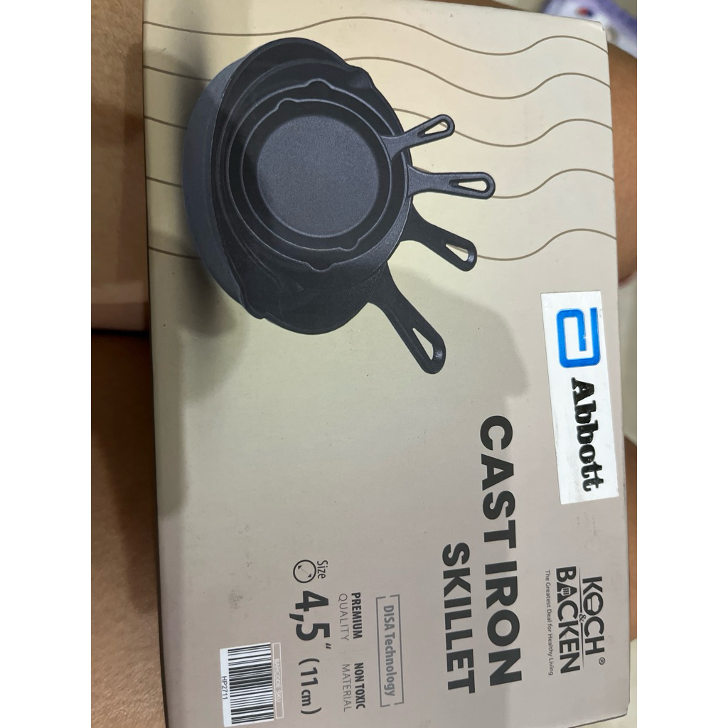 Koch Backen Cast Iron Skillet 11 cm