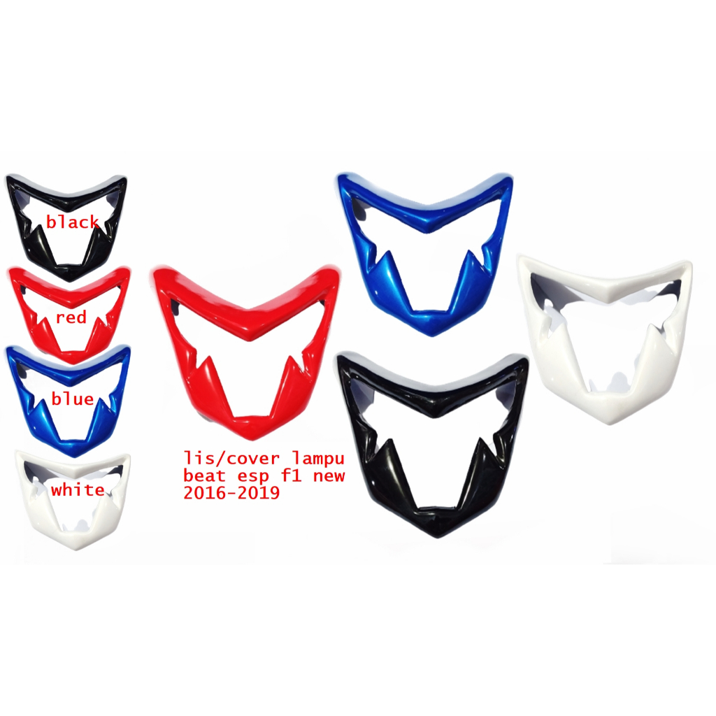 COVER LIS LAMPU HONDA BEAT STREET-BEAT ESP NEW kedok lampu honda beat esp new/beat street