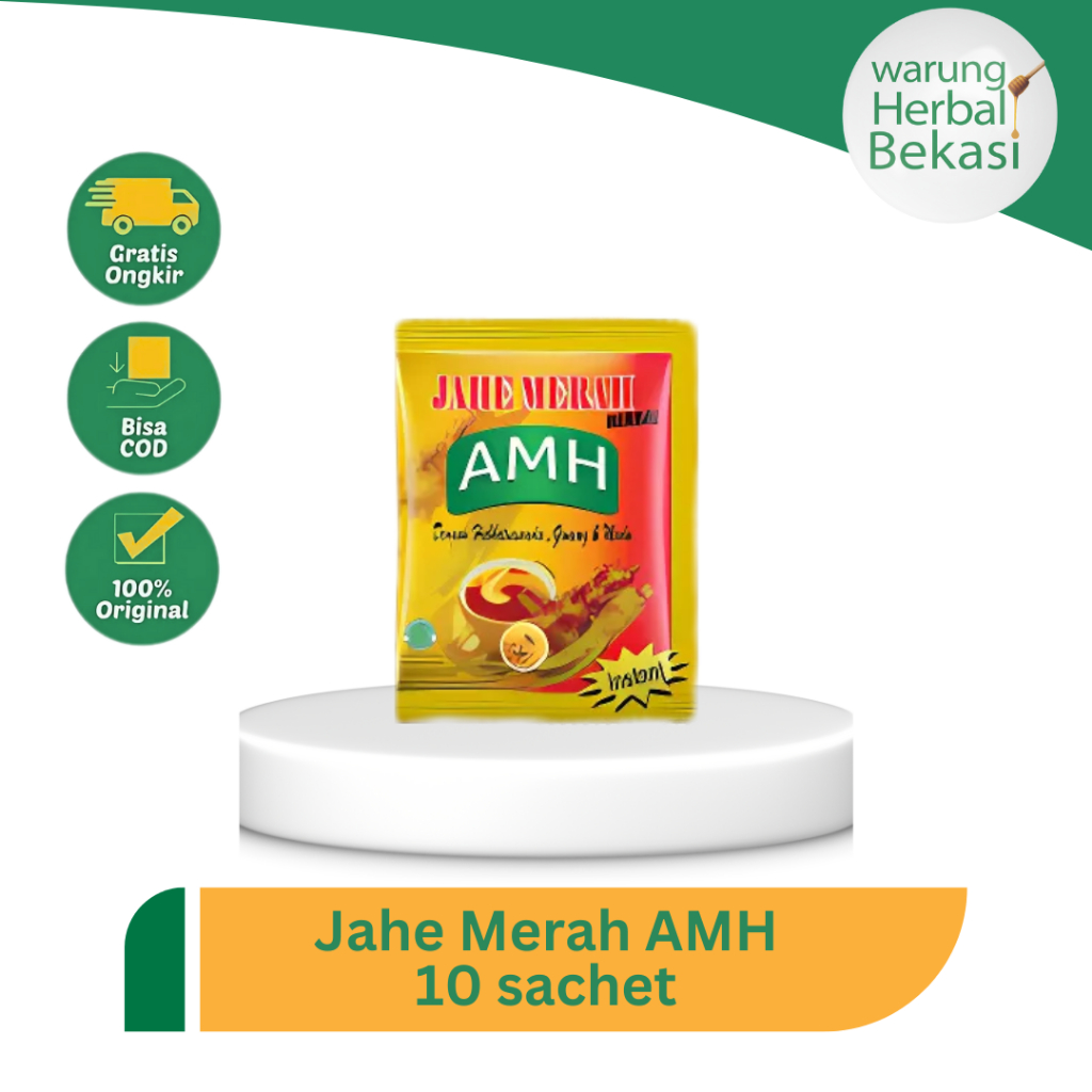 

AMH Jahe Merah 10sachet - Minuman Jahe Merah Instan