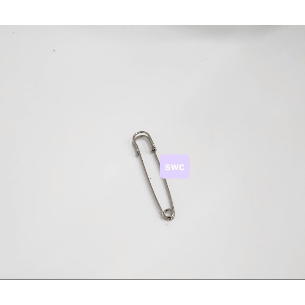 peniti bros besar/peniti celana/peniti jojon silver/peniti kasur/ peniti safety pin