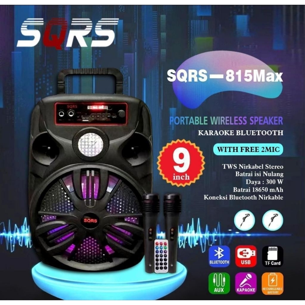 ADVANCE PORTABLE SPEAKER BLUETOOTH S-50 MIC SPEAKER BLUETOOTH ADVANCE S 60